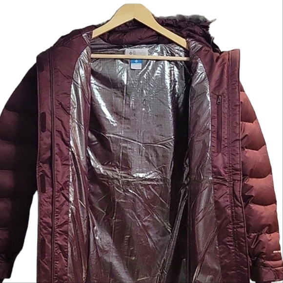 Columbia Lay D Coat Down II Long Puffer Thermal Winter Snow Jacket sz S - Picture 12 of 16